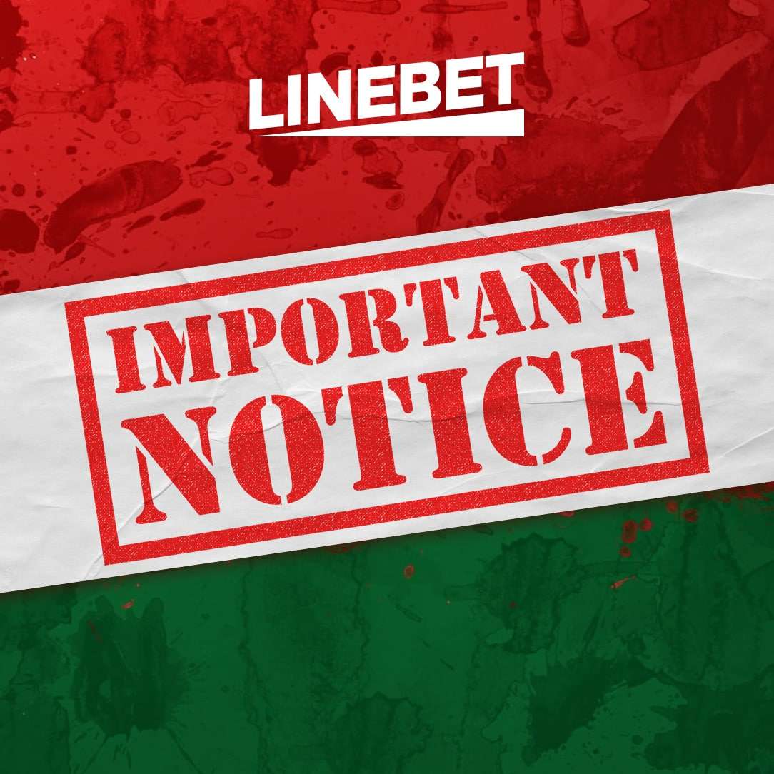 Linebet app important notice